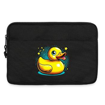 Duckling Duck Duck - Laptop bag 13" - black - Front