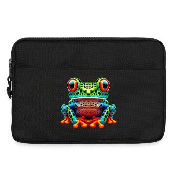 Frog - Laptop bag 13" - black - Front