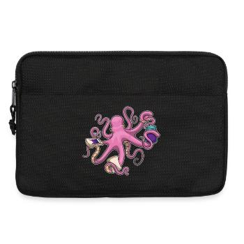 Sandwich au poulpe - Sacoche pour ordinateur portable 13 pouces - noir - Devant