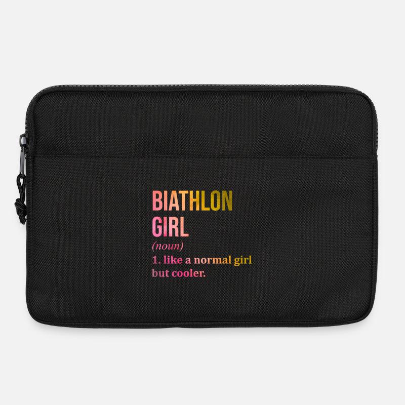 Biathlon - Laptoptasche 13" - Schwarz