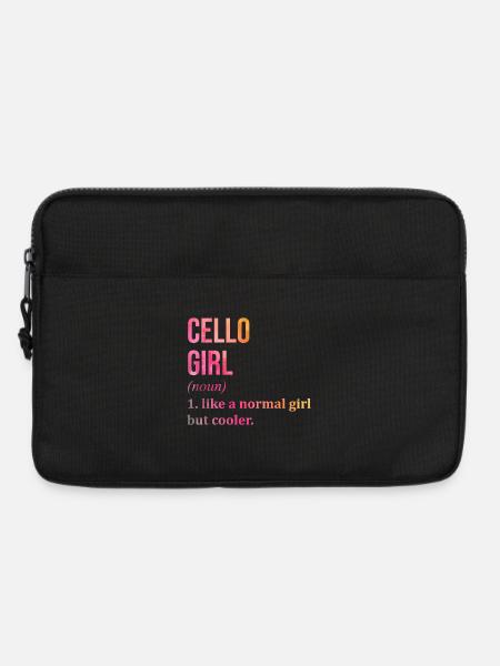 Cello Cello Cello - Laptoptasche 13" - Schwarz