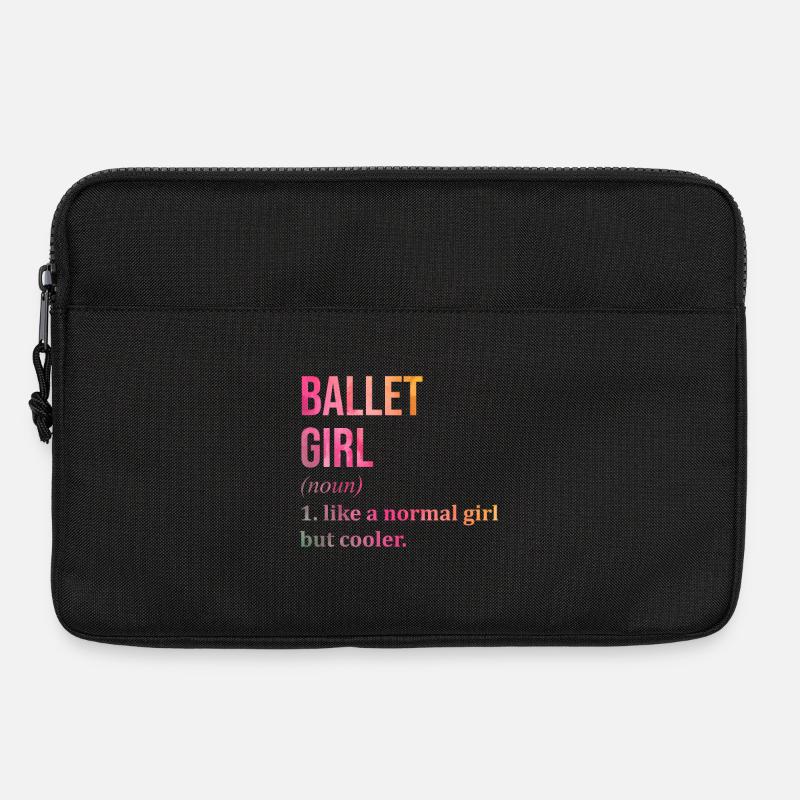 Ballerina - Laptoptasche 13" - Schwarz