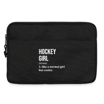 hockey - Sacoche pour ordinateur portable 13 pouces - noir - Devant