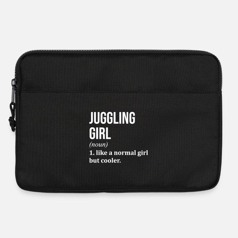 Jonglage - Laptoptasche 13" - Schwarz