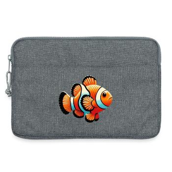 Clownfish - Laptop bag 13" - heather grey - Front