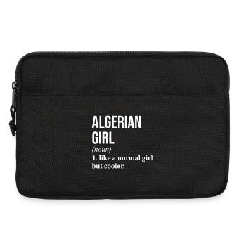 Algérie - Sacoche pour ordinateur portable 13 pouces - noir - Devant