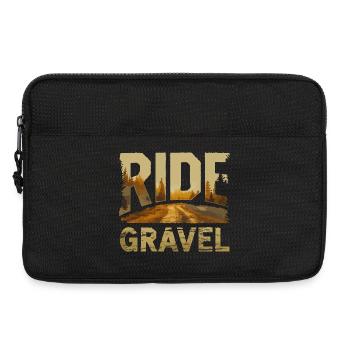 Balade Gravel Sunset - Sacoche pour ordinateur portable 13 pouces - noir - Devant