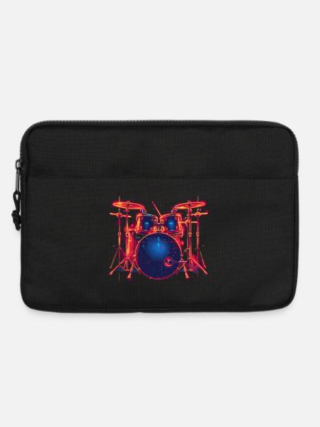 Trapset Retro Style - Laptoptasche 13" - Schwarz