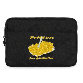 Pommes Frittes - Laptoptasche 13" - Schwarz - Vorne