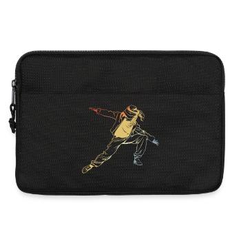 Vintage Breakdancer - Sacoche pour ordinateur portable 13 pouces - noir - Devant