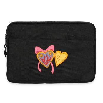 Offenes Herz - Laptoptasche 13" - Schwarz - Vorne