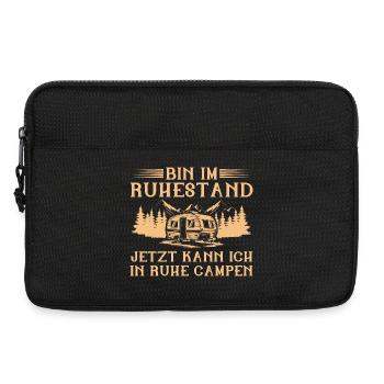 Je suis retraité - campeur caravanier - Sacoche pour ordinateur portable 13 pouces - noir - Devant