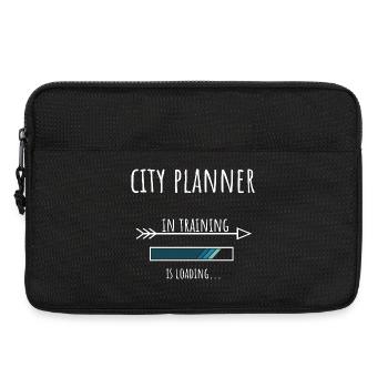 City Planner Gift Profession Education - Laptop bag 13" - black - Front