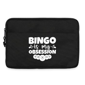 Bingo Player Bingo Is My Obsession Bingo - Laptop bag 13" - black - Front