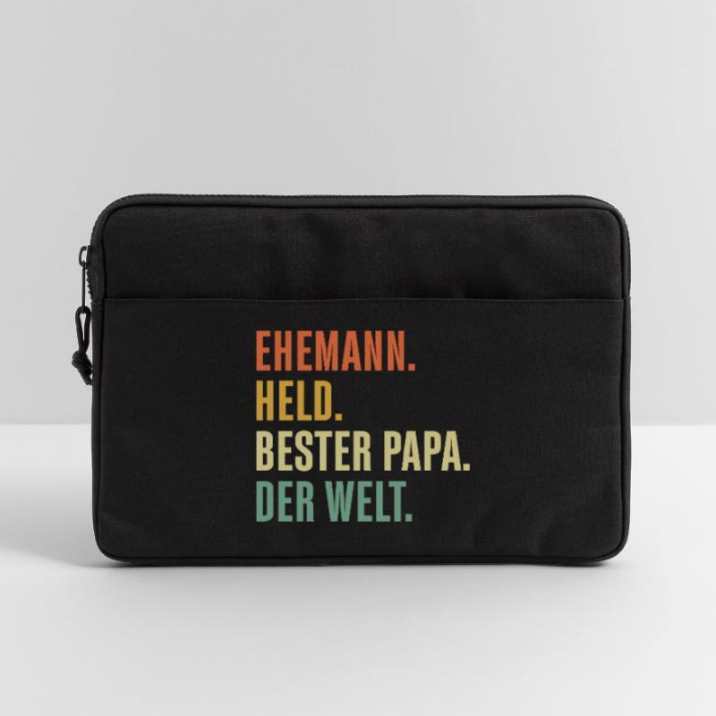 Vatertag Geschenkidee Bester Papa der Welt Ehemann Laptoptasche 13"