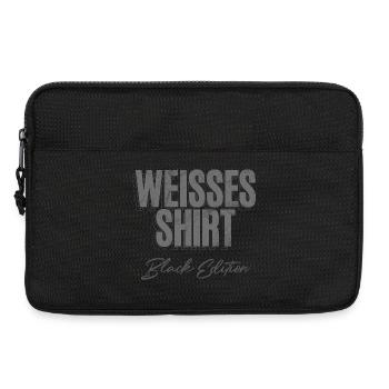 Chemise Blanche Édition Noire Drôle de Dicton - Sacoche pour ordinateur portable 13 pouces - noir - Devant