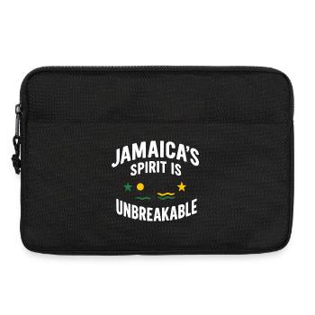 Jamaica Spirit Unbreakable, Jamaïcain - Sacoche pour ordinateur portable 13 pouces - noir - Devant