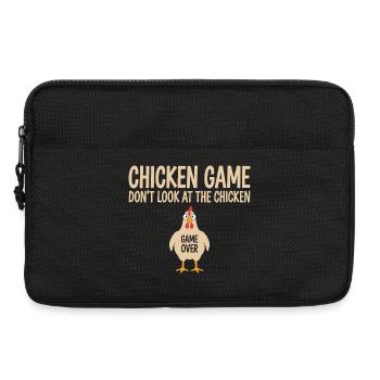 Jeu de poulets de théorie de jeu - Sacoche pour ordinateur portable 13 pouces - noir - Devant