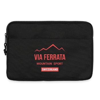 Klettersteig Schweiz - Laptoptasche 13" - Schwarz - Vorne