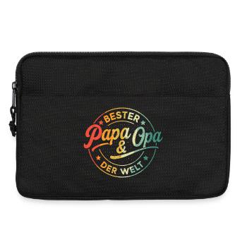 Opa Vatertagsgeschenk Ideen Papa Daddy Vatertag - Laptoptasche 13" - Schwarz - Vorne