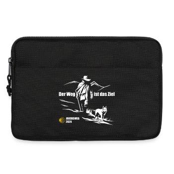 Buen Camino 2026 | The Camino de Santiago The journey is the goal - Laptop bag 13" - black - Front