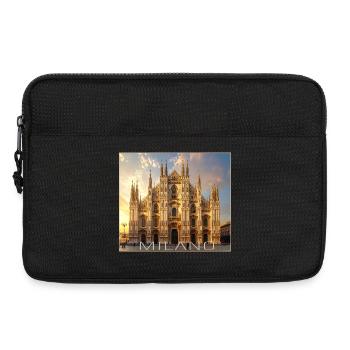 Milan, Milano, Duomo - Laptop bag 13" - black - Front