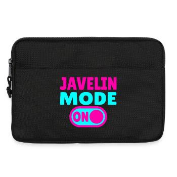 Mode Javelot ACTIVÉ - Lancer de Javelot - Sacoche pour ordinateur portable 13 pouces - noir - Devant