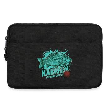 Carp – The King of the Lake - Laptop bag 13" - black - Front