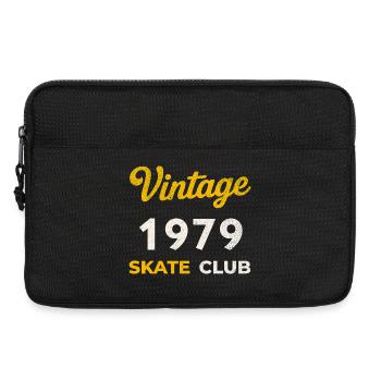 Vintage 1979 Skate Club Retro Geburtsjahr Geschenk - Laptoptasche 13" - Schwarz - Vorne