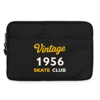 Vintage 1956 Skate Club Retro Geburtsjahr Geschenk - Laptoptasche 13" - Schwarz - Vorne