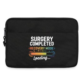 Genesung läuft: Recovery Mode Ladebalken - Laptoptasche 13" - Schwarz - Vorne