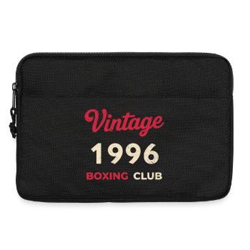 Vintage 1996 – Boxing Club Retro Geburtsjahr - Laptoptasche 13" - Schwarz - Vorne
