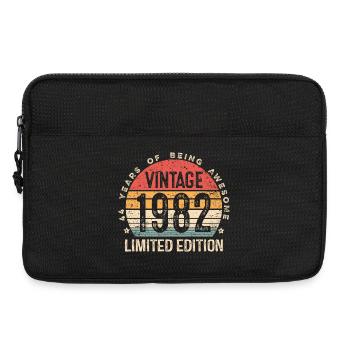 Édition limitée vintage 1982 44e anniversaire - Sacoche pour ordinateur portable 13 pouces - noir - Devant