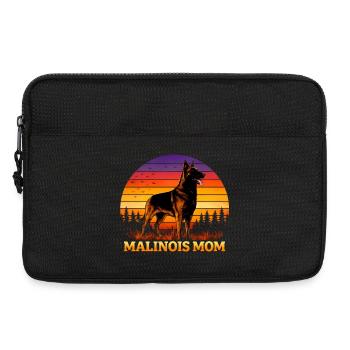 Maman malinoise - Sacoche pour ordinateur portable 13 pouces - noir - Devant