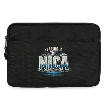 Nicaragua Nicaragisch Keeping It Nica - Laptoptasche 13" - Schwarz - Vorne