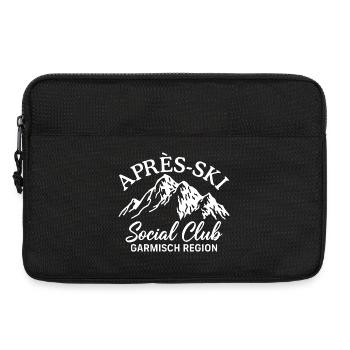 Apres Ski Social Club Garmisch Region - Laptoptasche 13" - Schwarz - Vorne