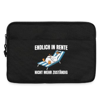 Pension Goose - Retraite non responsable - Sacoche pour ordinateur portable 13 pouces - noir - Devant