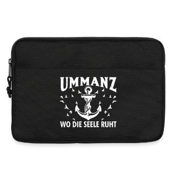 Insel Ummanz WO DIE SEELE RUHT Lustiges - Laptoptasche 13" - Schwarz - Vorne