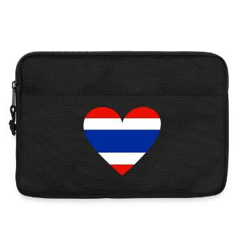 Thailand Heart - Laptoptasche 13" - Schwarz - Vorne
