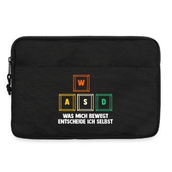 Jeu vidéo Gamer Gaming - Sacoche pour ordinateur portable 13 pouces - noir - Devant