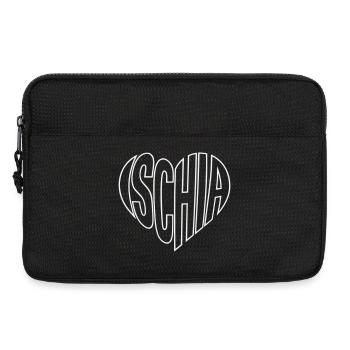 Forme de cœur en lettres ischiennes - Sacoche pour ordinateur portable 13 pouces - noir - Devant
