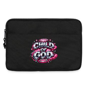Child Of God Streetwear Vintage - Sacoche pour ordinateur portable 13 pouces - noir - Devant