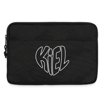 Kiel Outline Heart Typo - Laptop bag 13" - black - Front