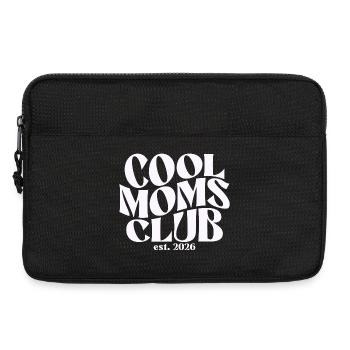 Cool Moms Club - Muttertag Mama Geschenk - Laptoptasche 13" - Schwarz - Vorne