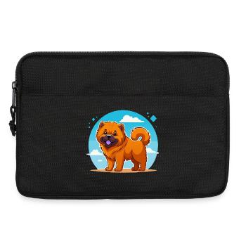 Chow-Chow (bande dessinée) - Sacoche pour ordinateur portable 13 pouces - noir - Devant