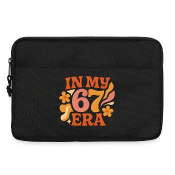 Dans mon anniversaire d’humour italien de cerveau pourri de l’ère 67 - Sacoche pour ordinateur portable 13 pouces - noir - Devant