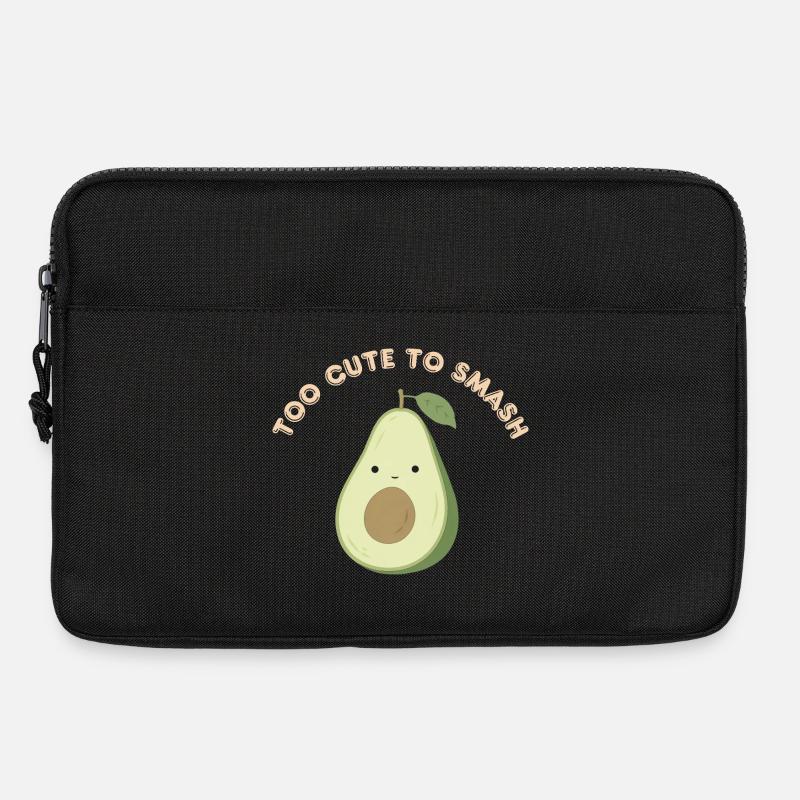 Avocado Cute to Smash - Laptoptasche 13" - Schwarz