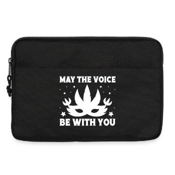 Theater The Voice Be With You Actor Musical Theatr - Laptop bag 13" - black - Front