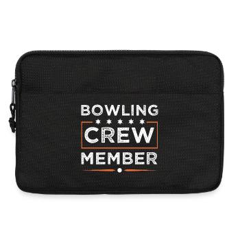 Bowling Crew - Laptoptasche 13" - Schwarz - Vorne