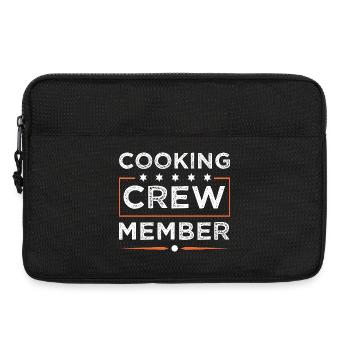 Cooking Crew - Laptoptasche 13" - Schwarz - Vorne